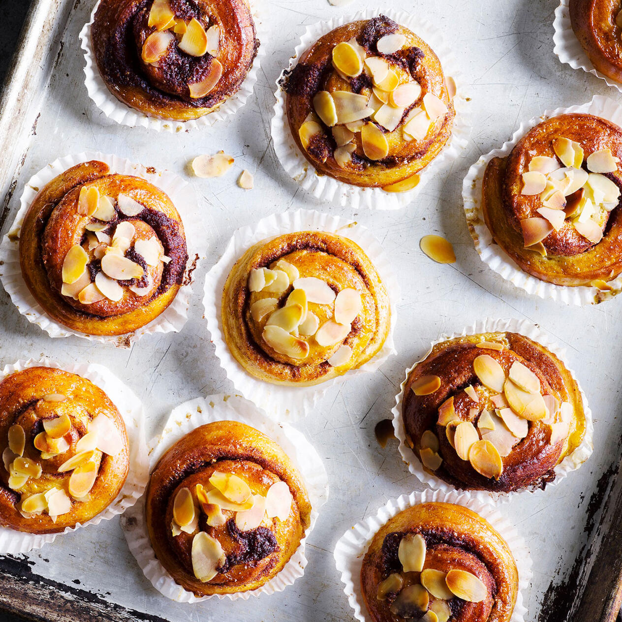 Kanel- och kardemummabullar