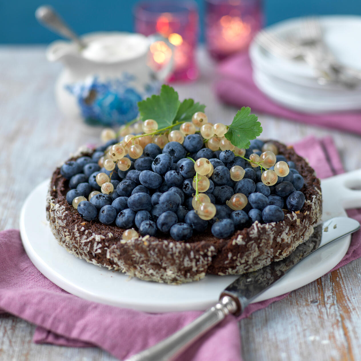 Potatiskladdkaka med bär