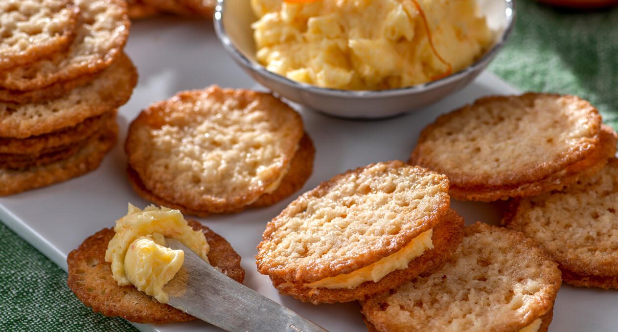 Kokosflarn med apelsin