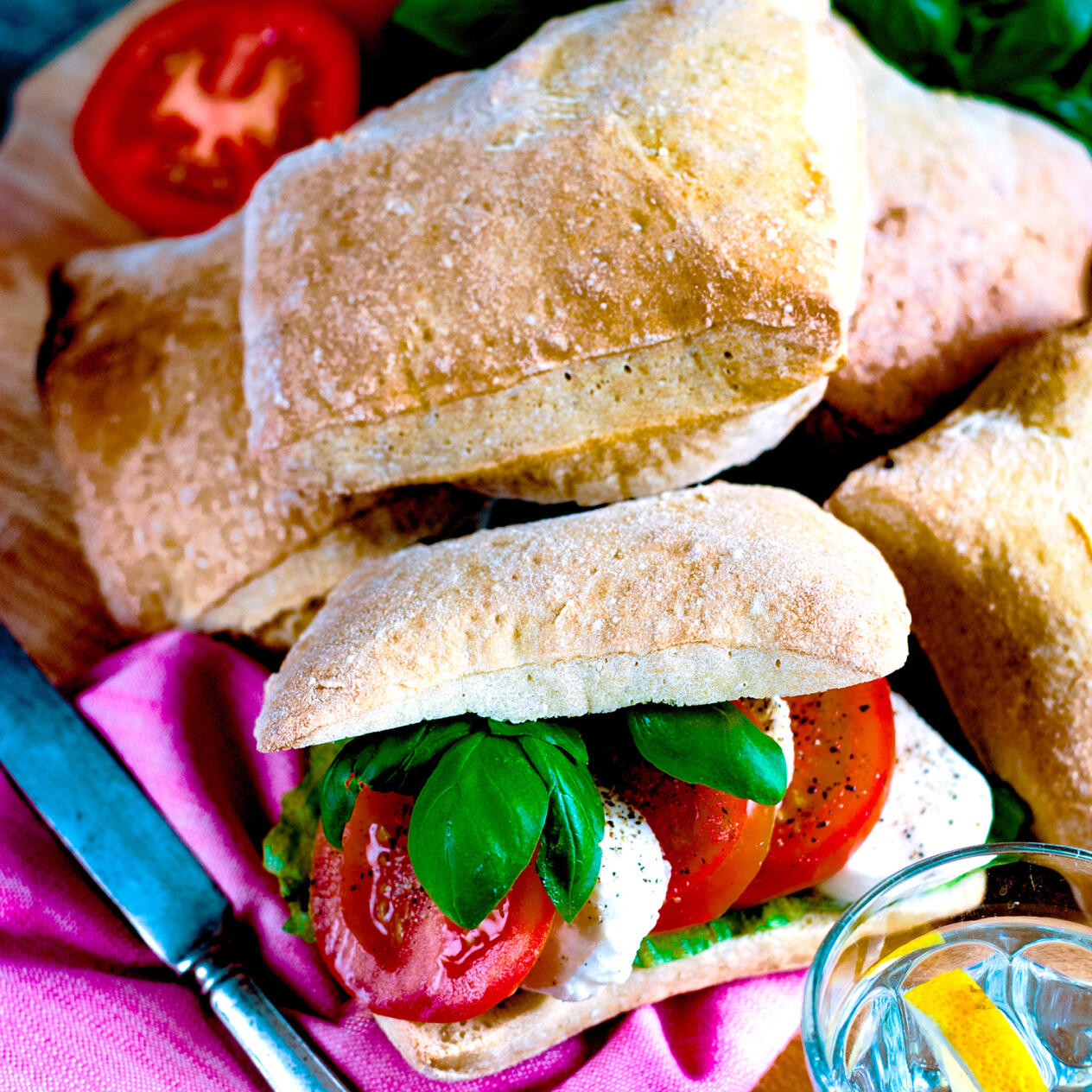 Ciabatta med durumvetemjöl