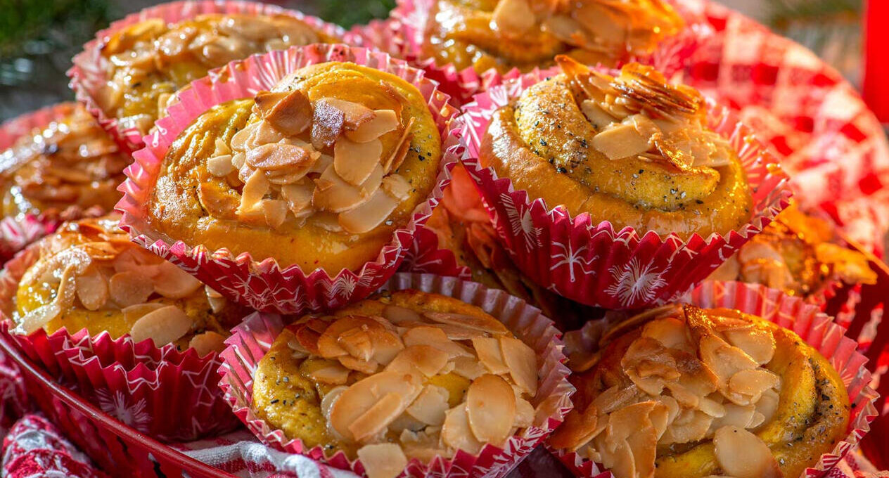 Saffransbullar med tosca