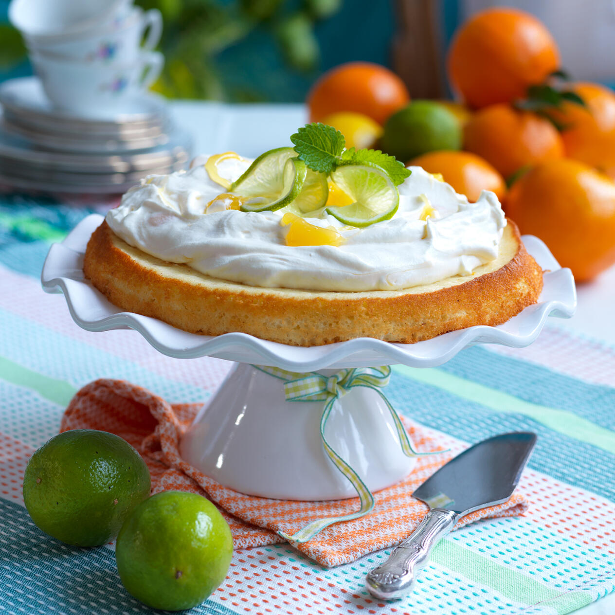 Citruskaka med mandelsmak