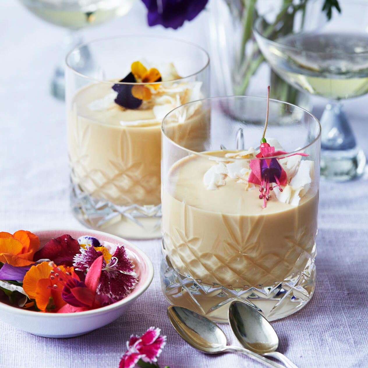 Dulce de leche-mousse