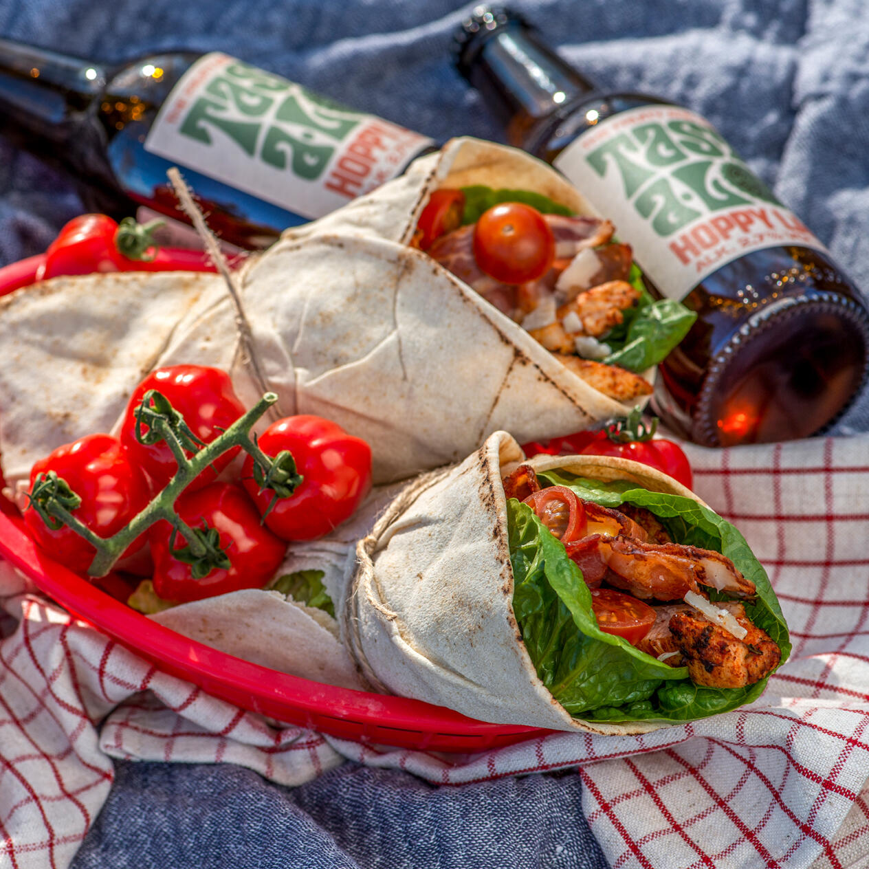 Caesarwraps i libabröd