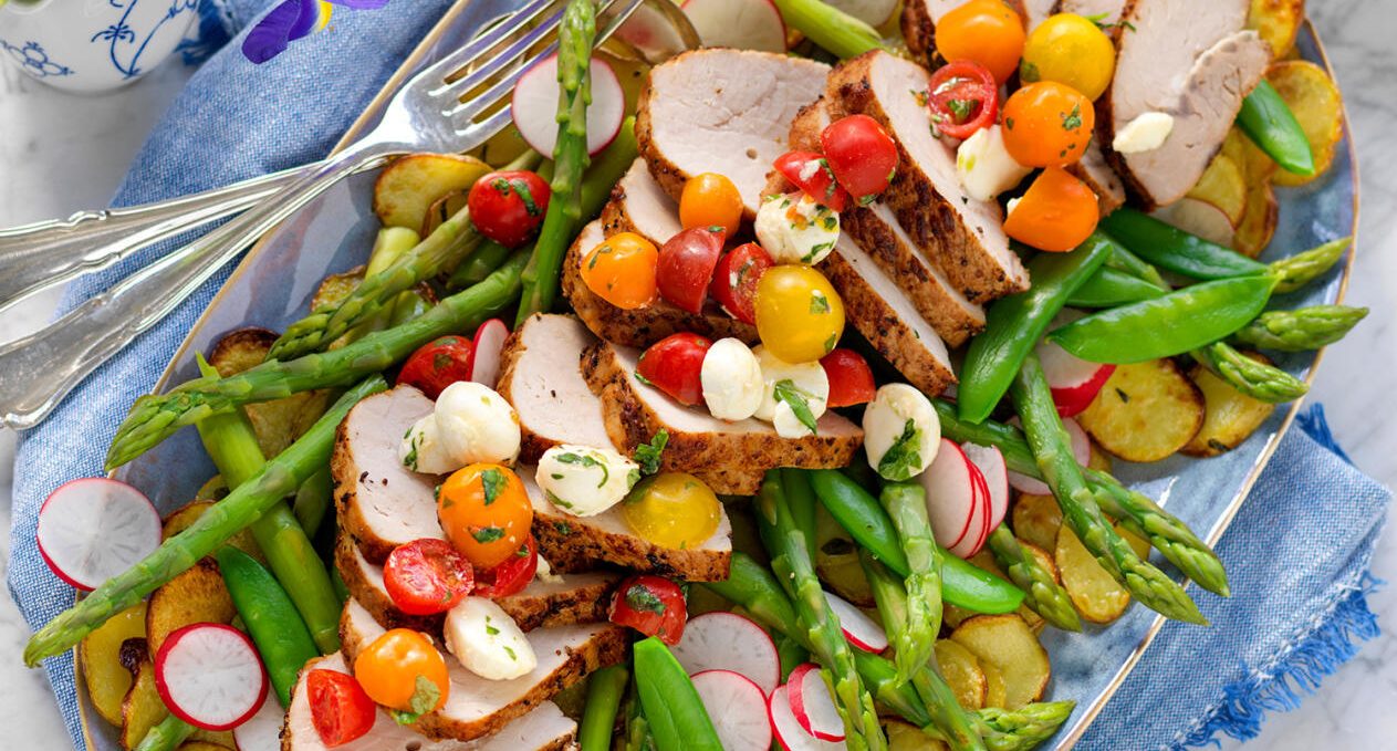 Ugnsstekt ­fläskytterfilé med tryffelbearnaise