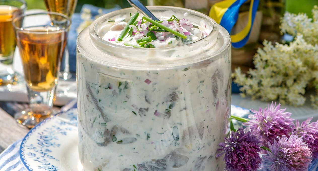 Krämig ­midsommarsill