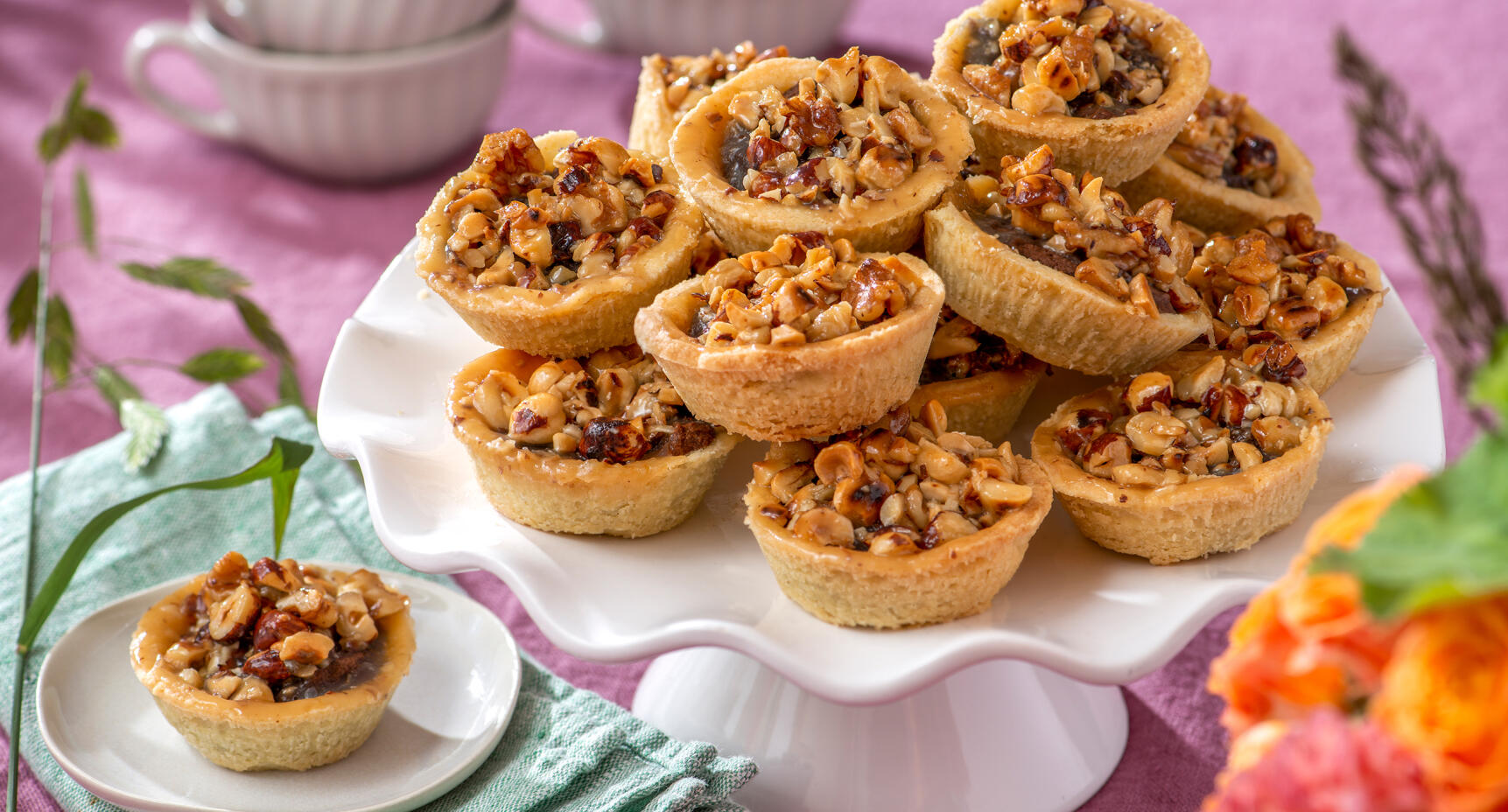 Toscatoppade chokladmazariner