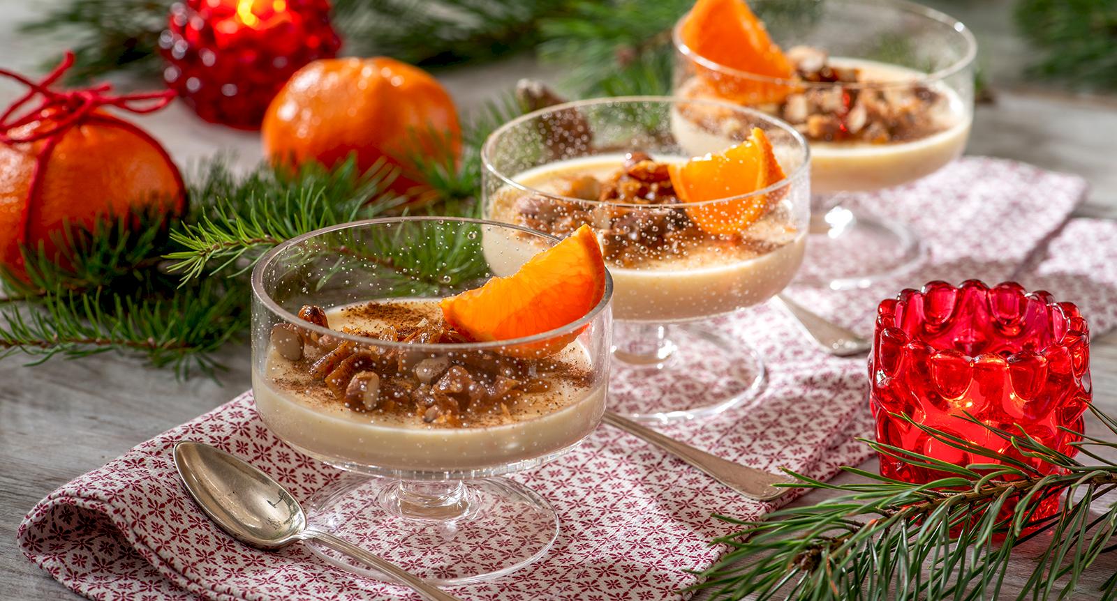 Julens godaste efterrätter i glas: Sju recept med säsongens ljuvligaste smaker