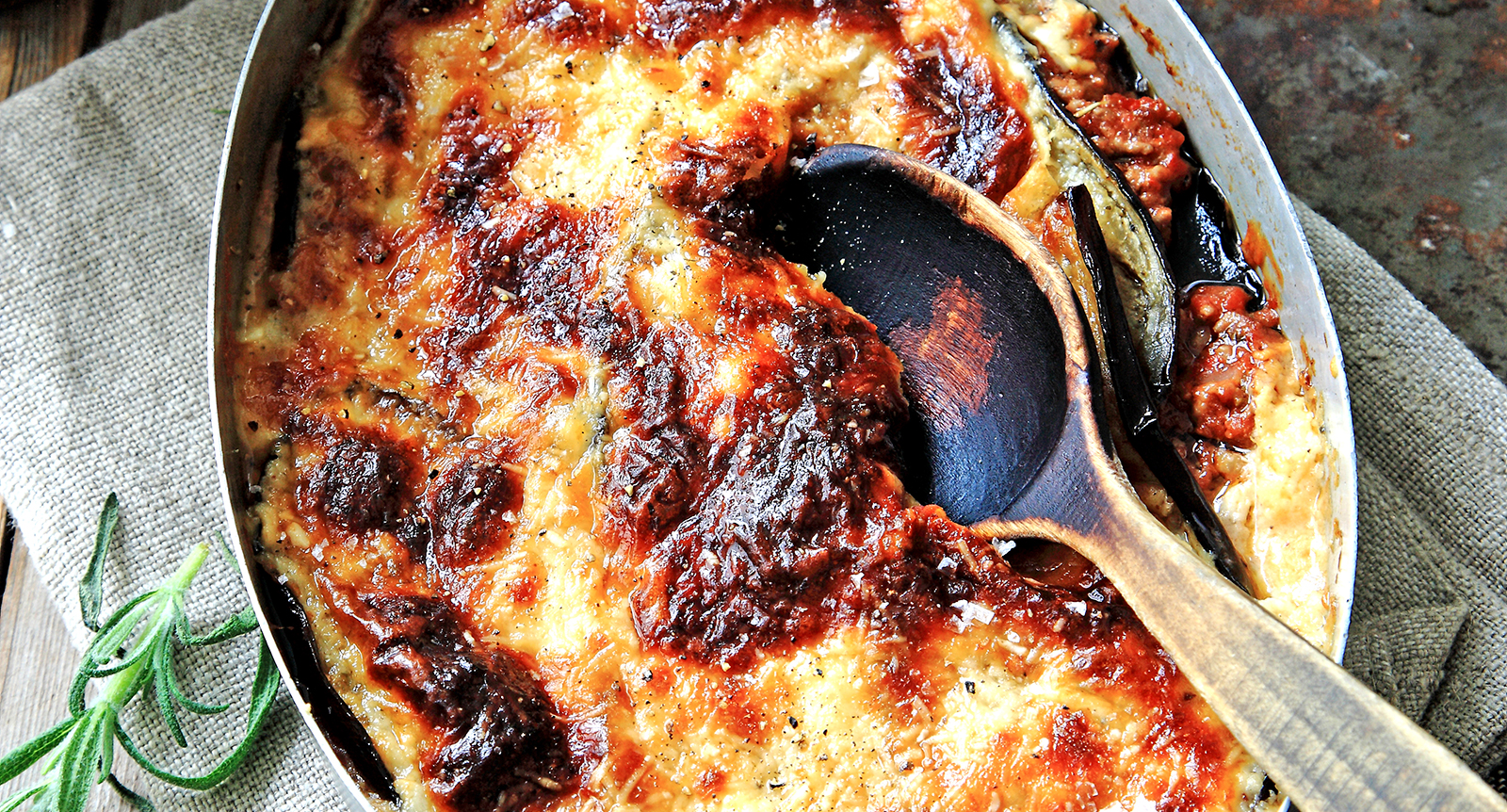 Moussaka med fetaost