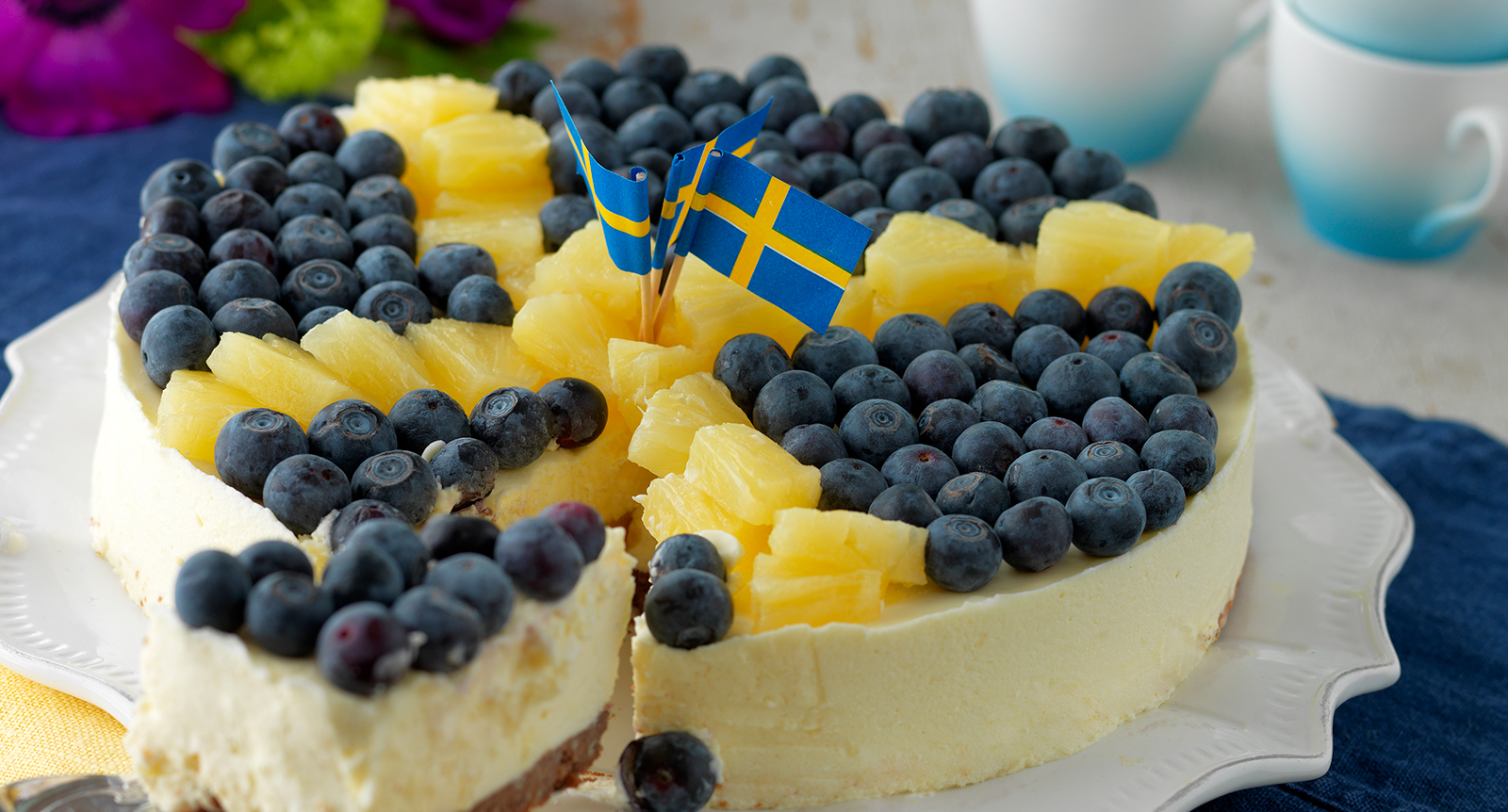 Sverigetårta till nationaldagen