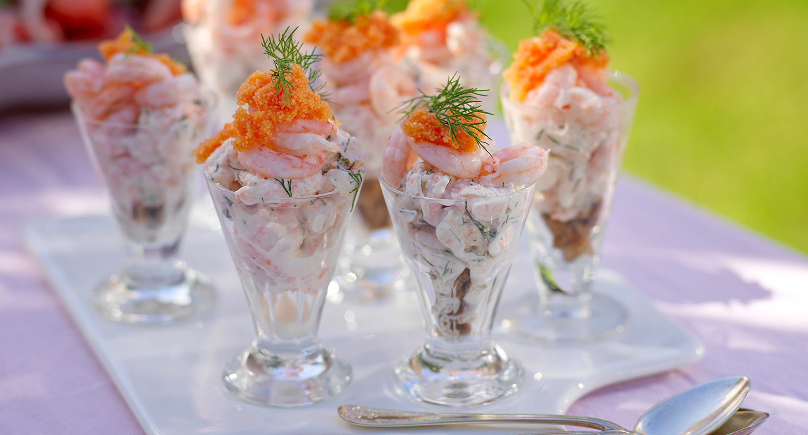 Klassisk Skagenröra i glas