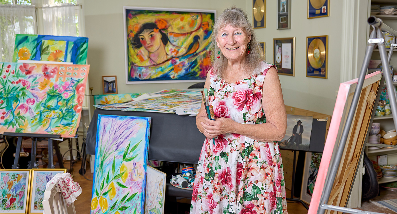 Lena Linderholm om att leva med sin sjukdom: ”Viktigt att hitta de små glädjeämnena”