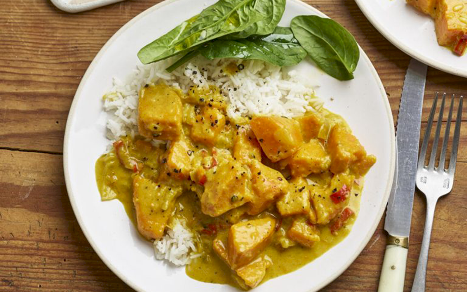 Sötpotatisgryta med kokosmjölk