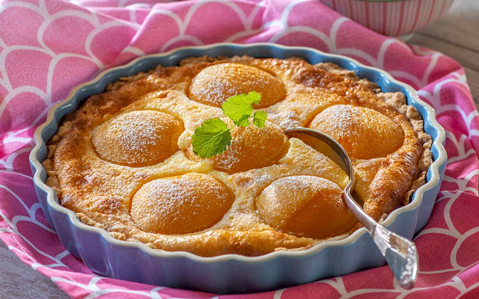 Vanjas ljuvliga persikodessert