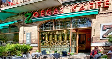 På Drottninggatan 30 i Helsingborg har det sålts kaffe sedan 1901. Foto: Per Sjöborg