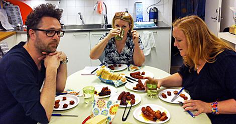 Testgruppens favorit är den ekologiska chorizon som kommer från Änglamark. Foto: Erik Hedman