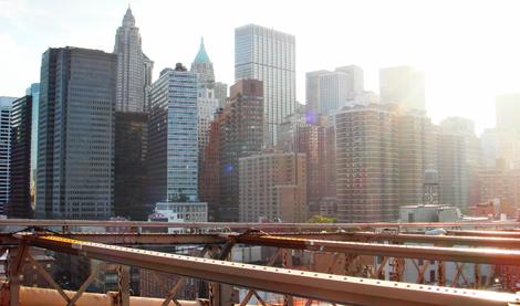 Härlig vy över New York. Foto: Hanna Göransson