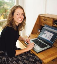 "Jag har bestämt mig! Det blir ett par lila pumps."