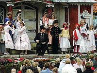 H C Andersens sagor spelas hela sommaren i Odense.Foto: Eja Nilsson