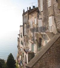 Den äldre delen av Sperlonga.Foto: Tommy Engman