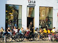 Coolt inredd vietanmesisk restaurangen Lê Lê.Foto: Yadid Levy