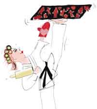 Bränn fett med julstöket.Illustration: Tove-Siri Antonsson