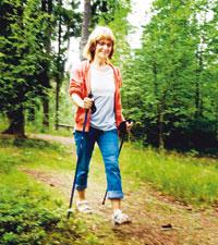 Stegräknaren blev en morot för Susanne. med hjälp av den gick hon ner 10 kilo.Foto: Henrik Witt