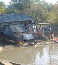 Föreödelse efter cyklonen.Foto:Plan