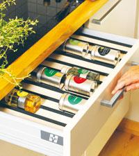 Ett under av ordning i kökslådan.Foto: Anna Jeppsson