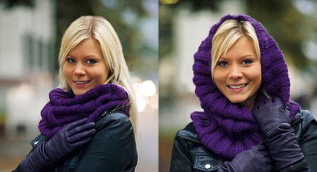 Sticka en värmande och snygg storpolo på en kväll. Design: Järbo Garn, Foto: Lars Åbom