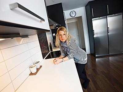 Cecilia Jivemo är besviken på hant­verkaren som skulle ha byggt hennes kök.
