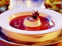 Apelsin- och jordgubbssoppa