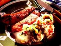 Potatismos med salladslök