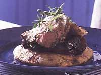 Timjanstekt lammstek