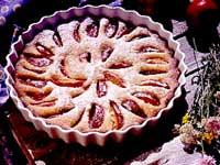 Fin fransk nektarinkaka