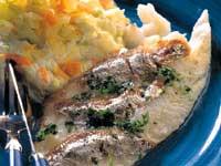 Anjovistorsk med purjoröra