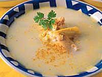 Kyckling- och citronsoppa