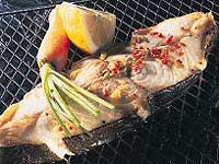 Chilipepprad hälleflundra