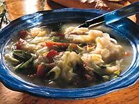 Purjogrön fisksoppa med fänkål