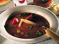 Kryddig soppa med tomat