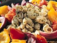 Pestosallad med höstgrönsaker