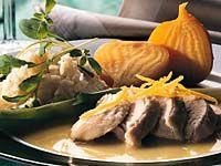 Kokt rimmad storkyckling