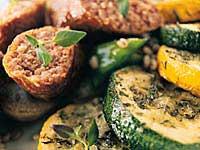 Isterband med timjanzucchini