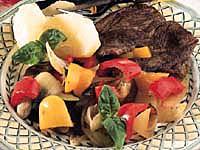 Lövbiffar med ratatouille