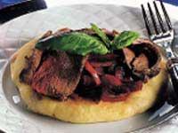 Rostbiff på focacciabröd