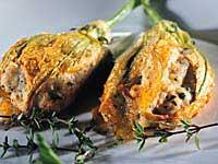 Fylld zucchiniblomma