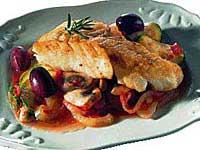 Steketorsk med grönsaker