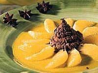 Trestjärnig apelsindessert