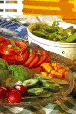 Sommarsallad med medelhavssmak