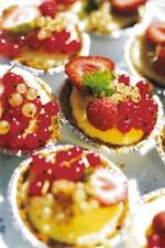 Cheesecake med färska bär